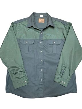 Vintage Ruddy Duck Mens Hunting Fishing Shirt Button Up Made in USA Sz Xl